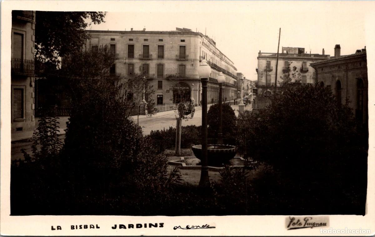 Postales: La Bisbal - Jardins - A. Conde - Foto Puignau - 141x88mm - In&eacute;dita en Todocolecci&oacute;n