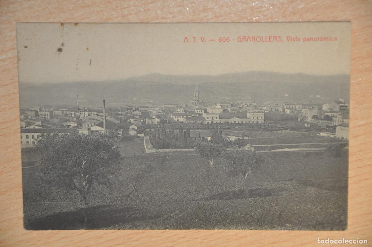Postales: postal granollers, vista panoramica atv 606
