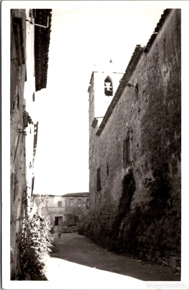 Postales: Sant Jordi Desvalls (Gerona) - Vista parcial - Foto S. Mart&iacute; - 138x92mm - Campanar