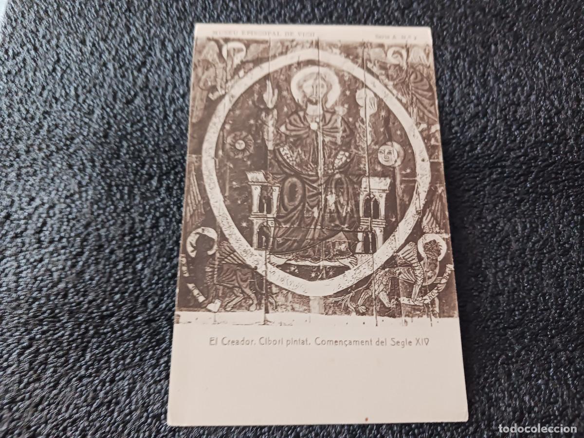 Postales: 3 museu episcopal de vich, el creador cibori pintat, fot. thomas