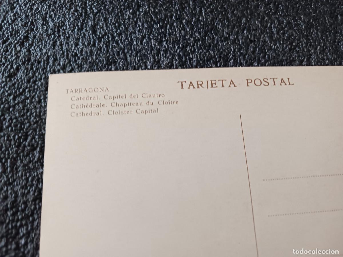 Postales: tarragona catedral, capitel del claustro - Foto 2