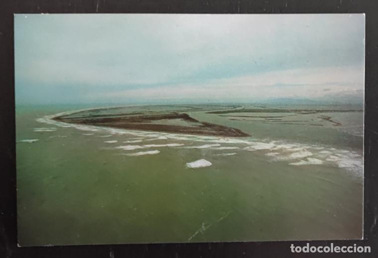 Postales: DELTEBRE, VISTA AEREA DESEMBOCADURA DEL RIO EBRO, POSTAL SIN CIRCULAR