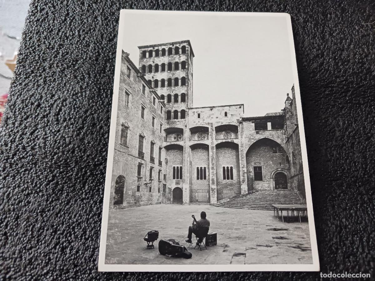 Postales: barcelona, pla&ccedil;a del rei, palau reial i mirador, ed. d`arq