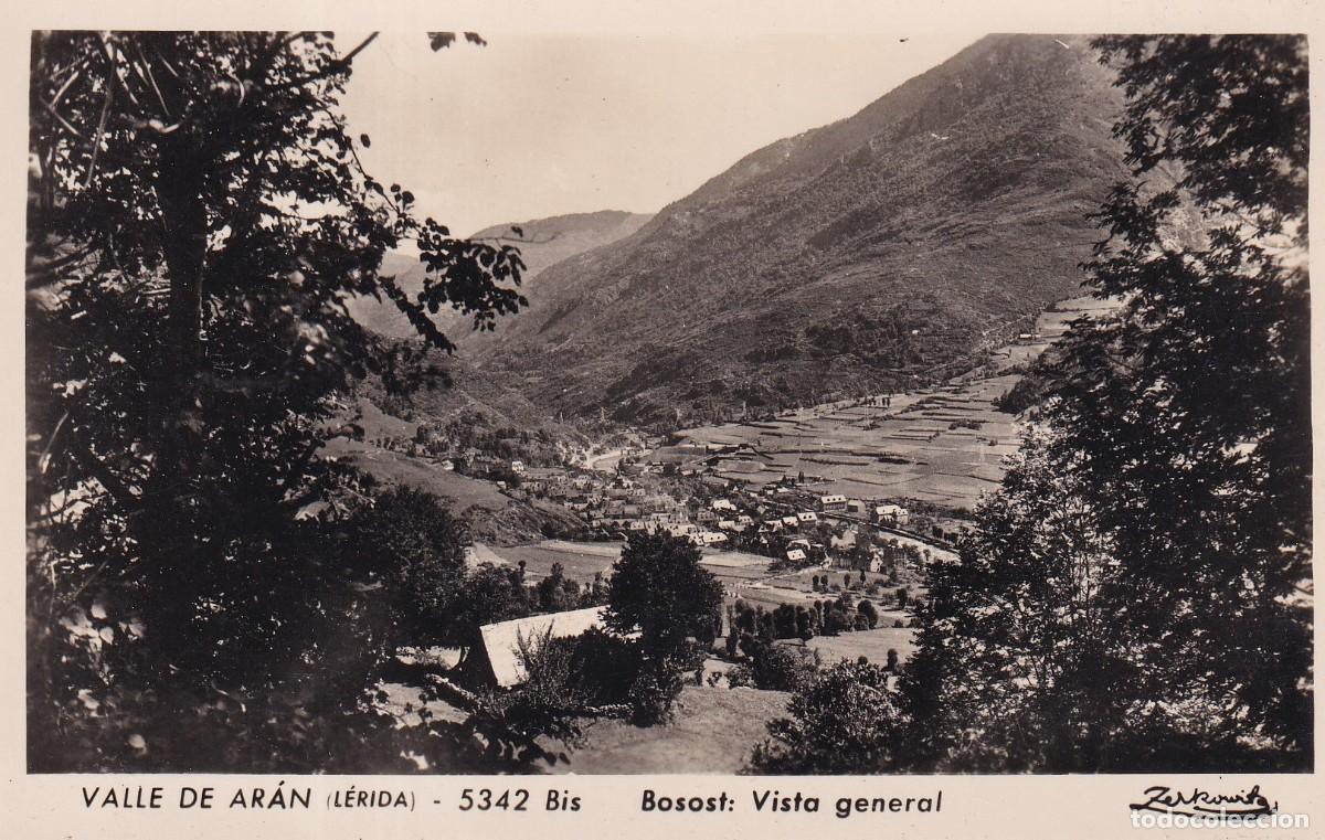 Postales: VALL D'ARAN - 5342. BOSOST. VISTA GENERAL (ZERKOWITZ)