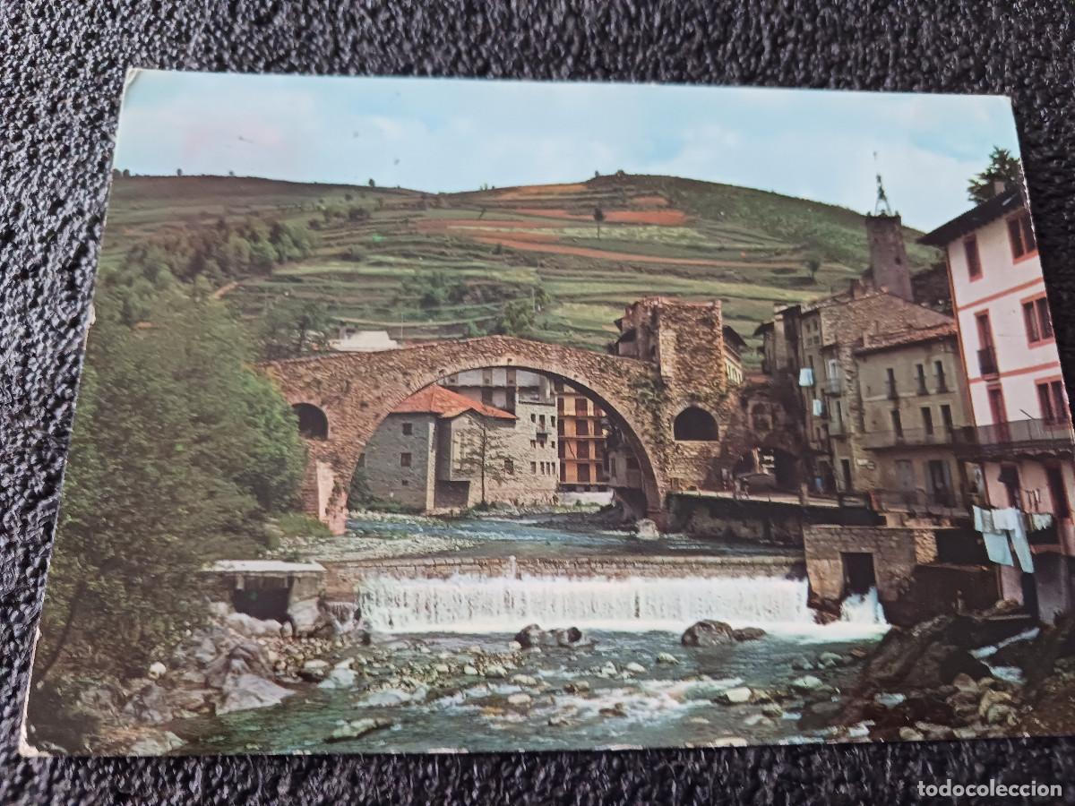 Postales: 2080 camprodon, puente romano sobre el ter, ed. arribas, circulada 1967