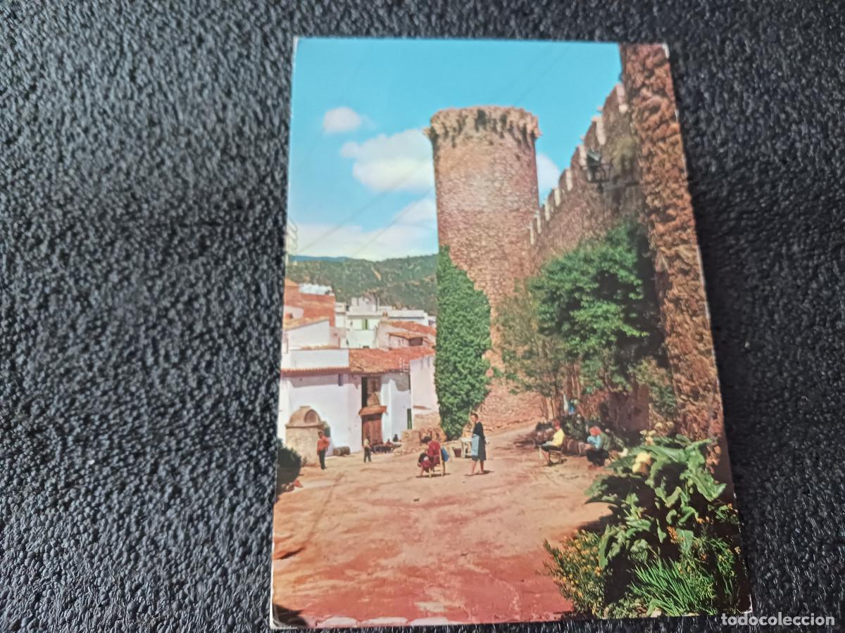 Postales: TOSSA DE MAR, MURALLA DETALLE. fot. FABREGAS
