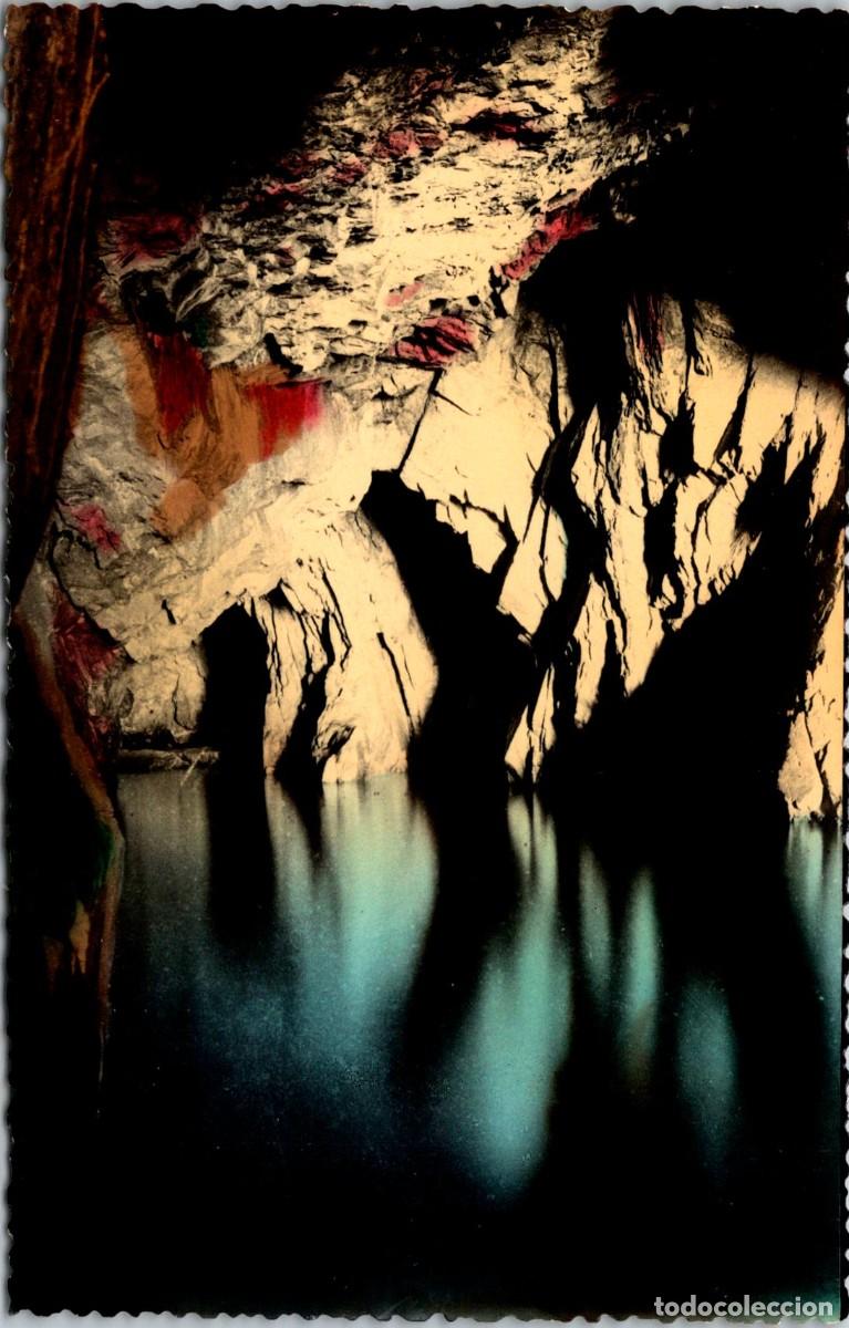 Postales: Bagur (Gerona) - Cova den Gispert - n&ordm; 103 - Coloreada - Sin m&aacute;s datos - 143x92mm - In&eacute;dita en Todoc