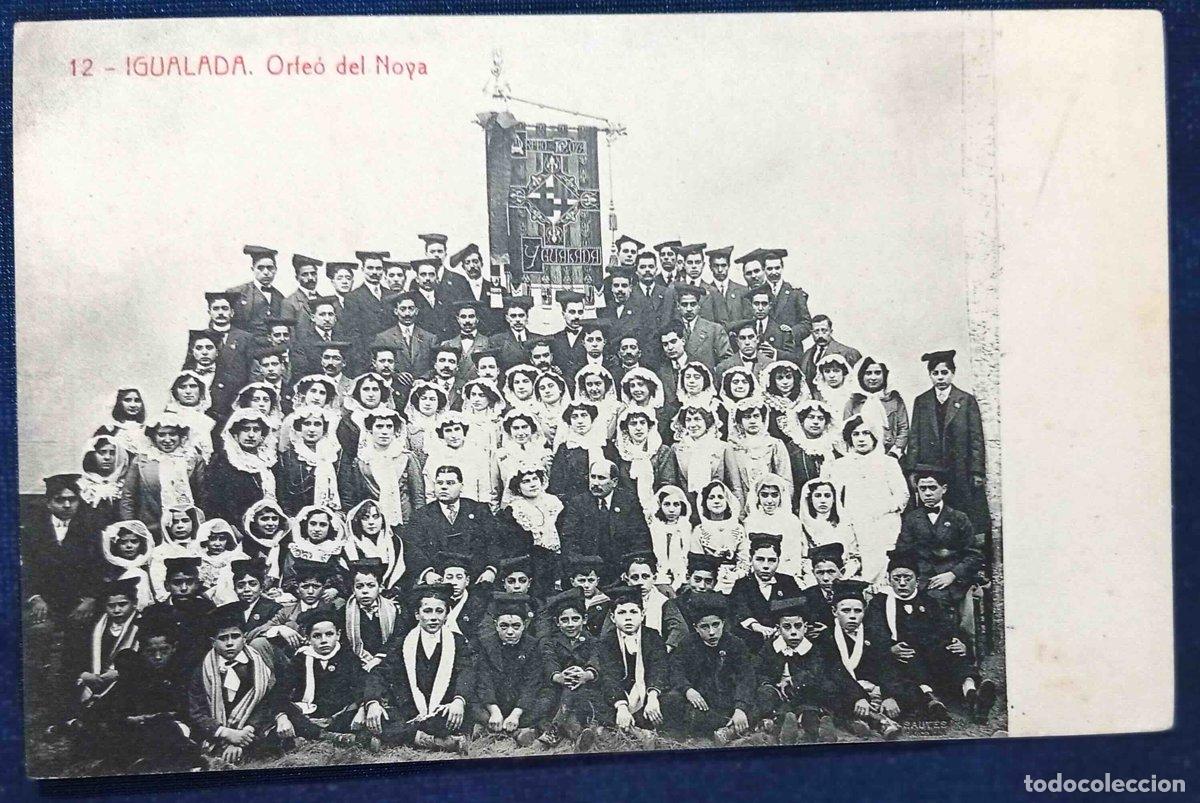 Postales: 12 - IGUALADA. ORFE&Oacute; DEL NOYA. 3299 THOMAS.
