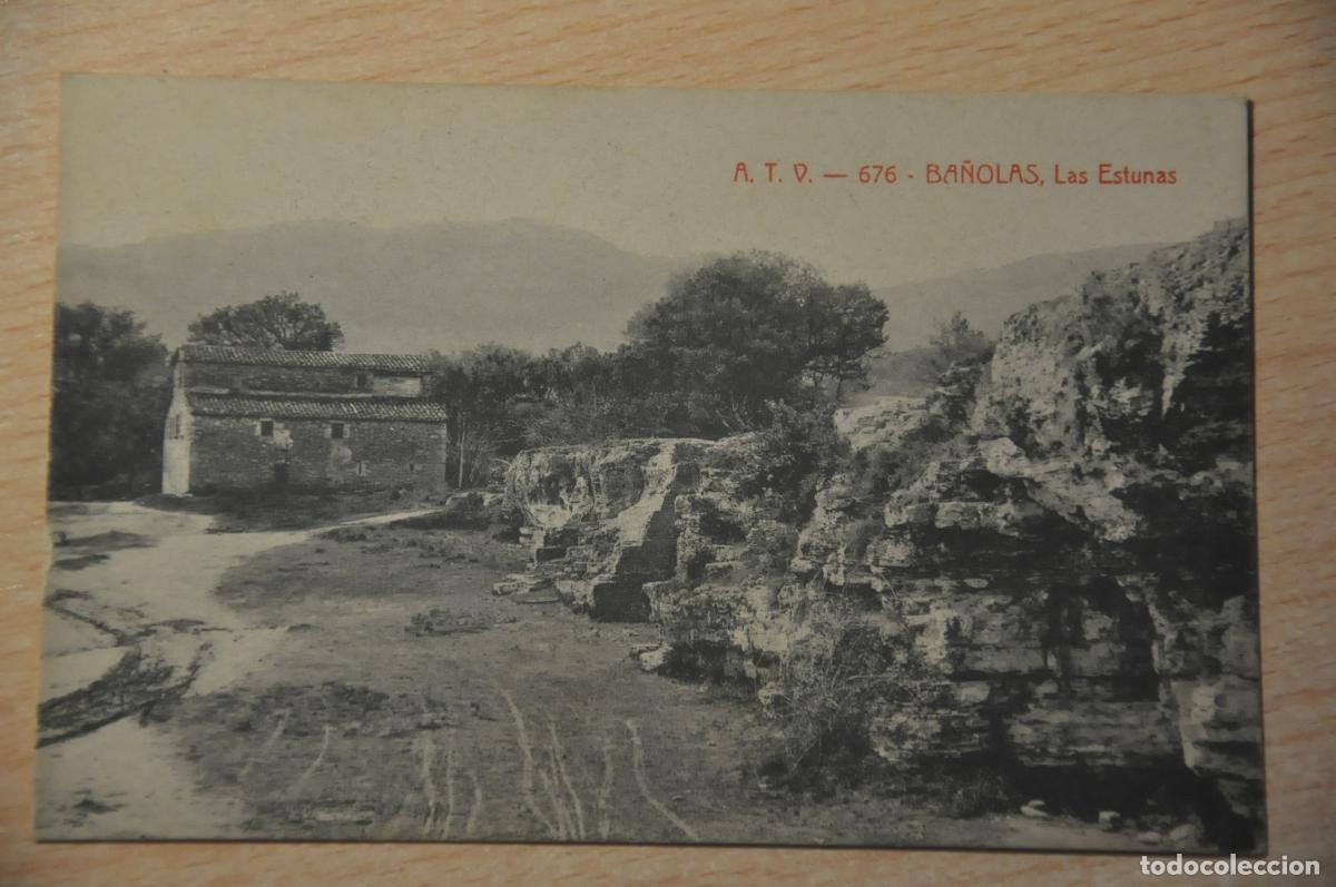 Postales: postal ba&ntilde;olas, banyoles, las estunas atv 676