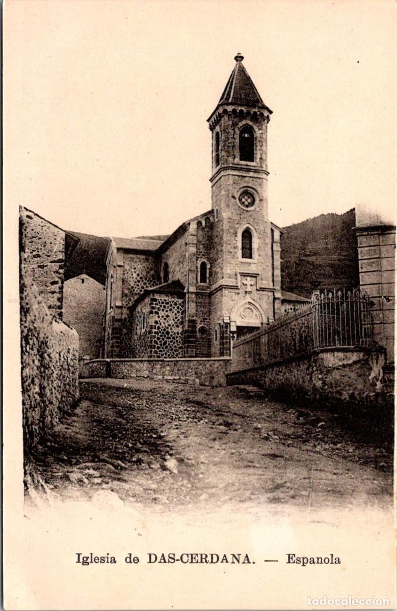 Postales: Das - Cerda&ntilde;a Espa&ntilde;ola - Iglesia - Postal de edici&oacute;n francesa sin datos - 138x89mm