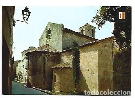 Postales: ESGLESIA DE SANT VICENS - ST. VINCENT&acute;S CHURCH.- BESALU / GIRONA