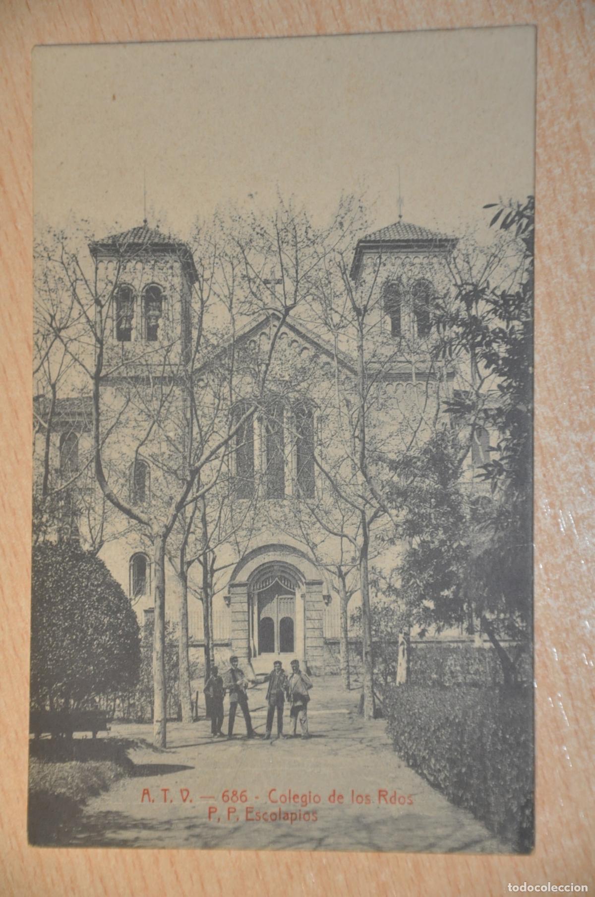 Postales: postal olot, colegio de los rdos. p.p escolapios atv 686