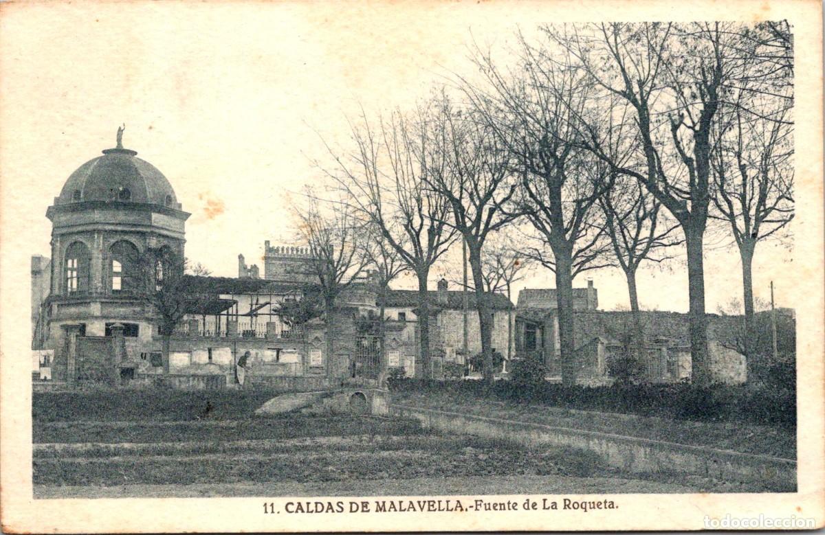 Postales: Caldas de Malavella - Fuente de La Roqueta - Sin datos - 140x90mm