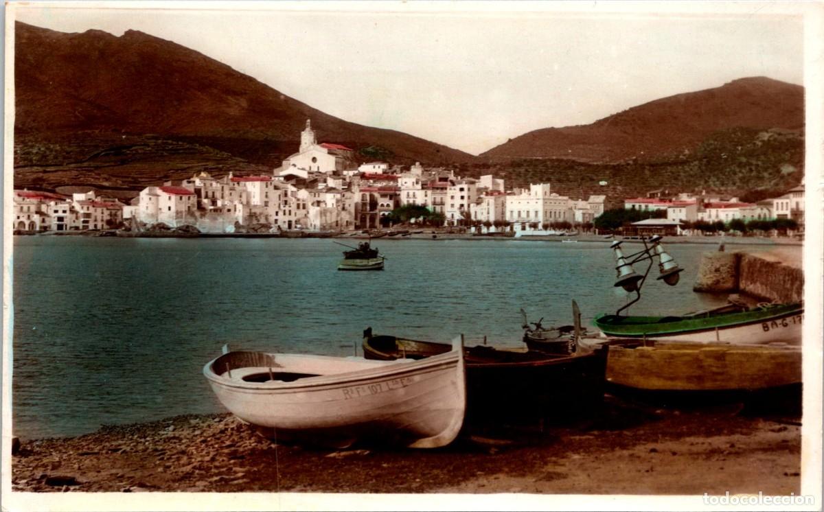 Postales: Cadaqu&eacute;s - Costa Brava - Estudio Vial - Coloreada - 135x83mm