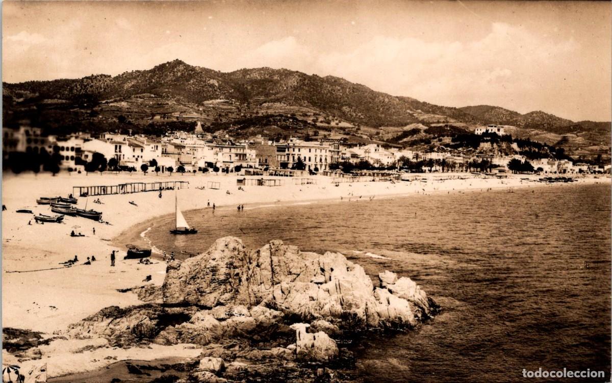 Postales: Lloret de Mar - Rocas de La Carabera - Cial. Prat 11 - 138x87mm