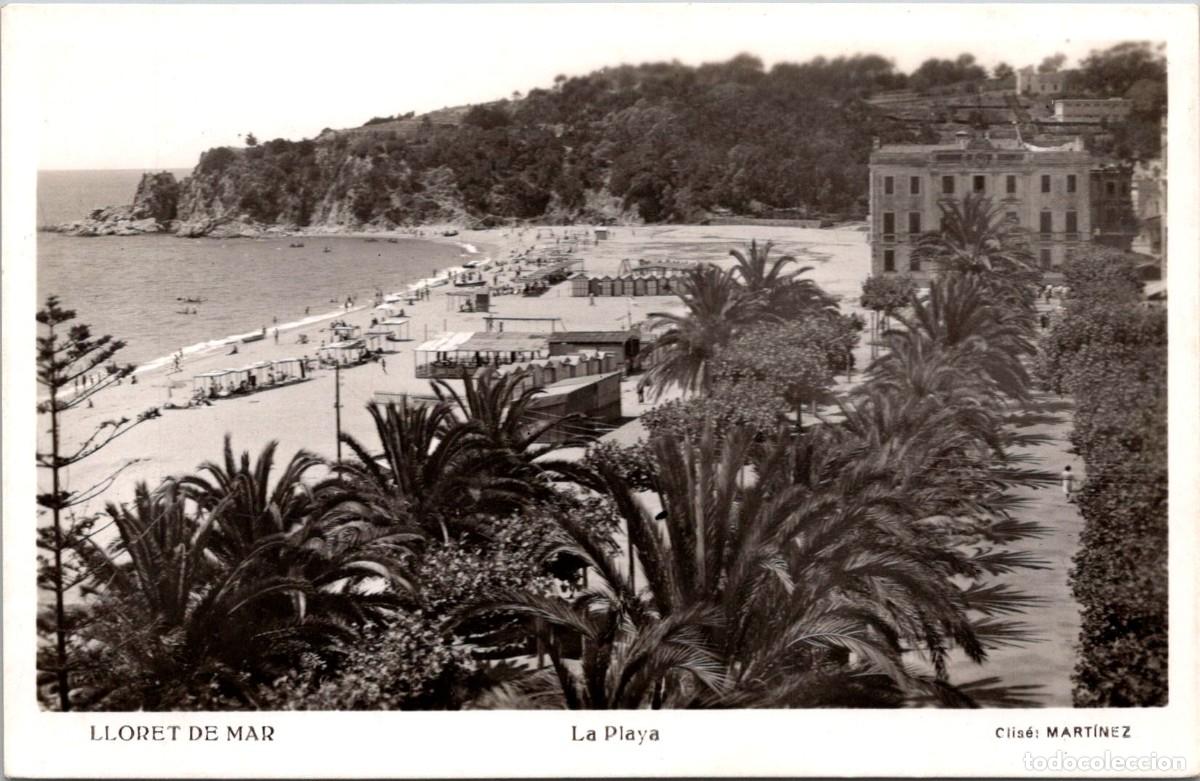 Postales: Lloret de Mar - La Playa - Clis&eacute; Mart&iacute;nez - 140x90mm