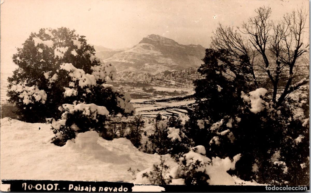 Postales: Olot - Paisaje nevado - n&ordm; 70 - Fotogr&aacute;fica - Sin m&aacute;s datos - 142x88mm