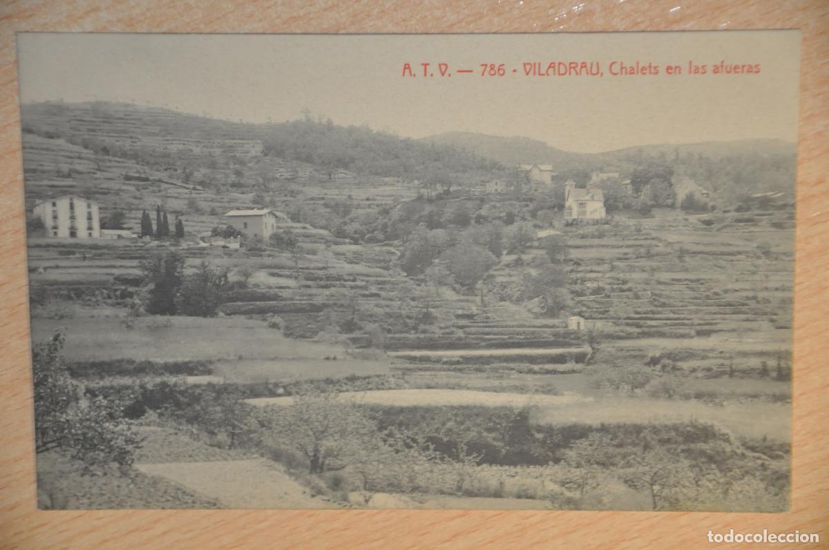 Postales: postal viladrau, chalets en las afueras atv 786