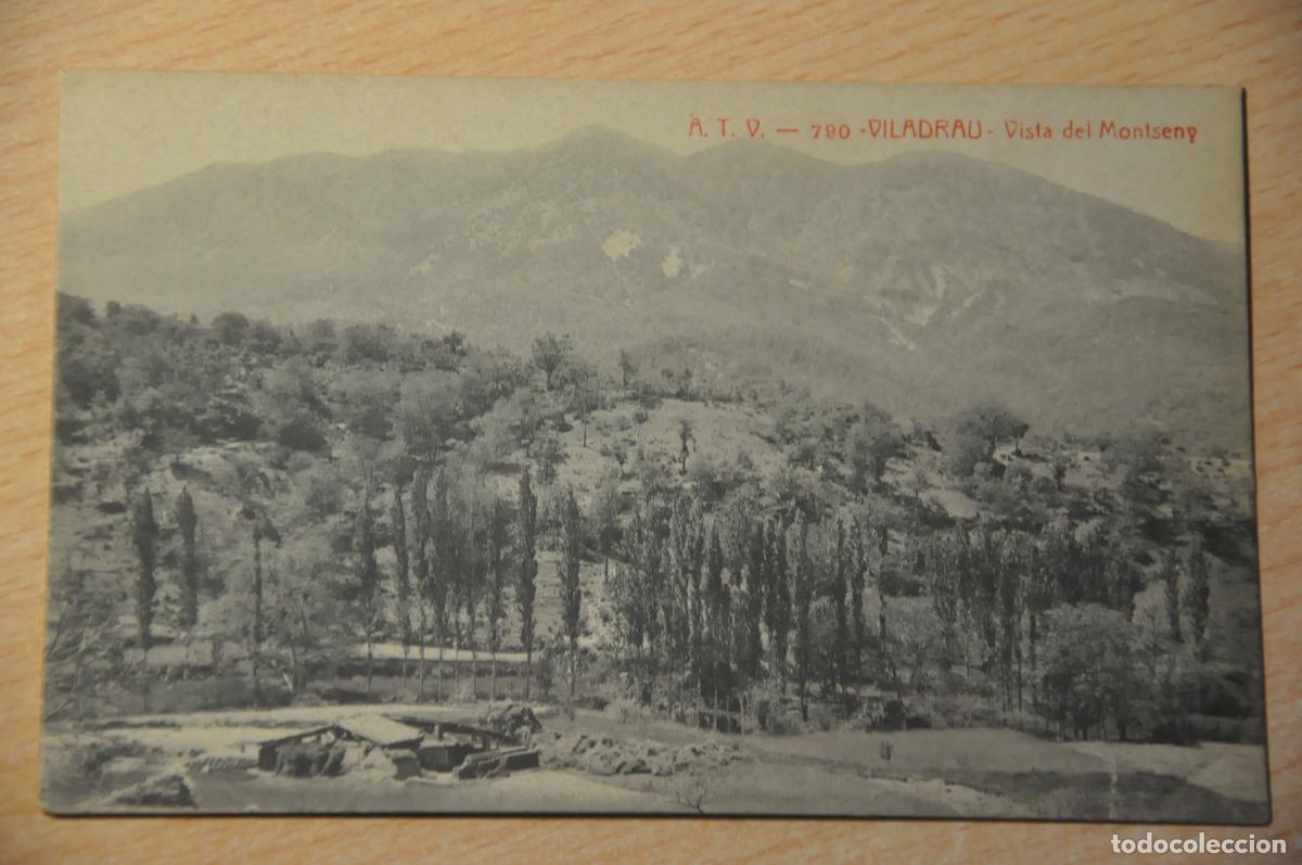 Postales: postal viladrau, vista del montseny atv 790