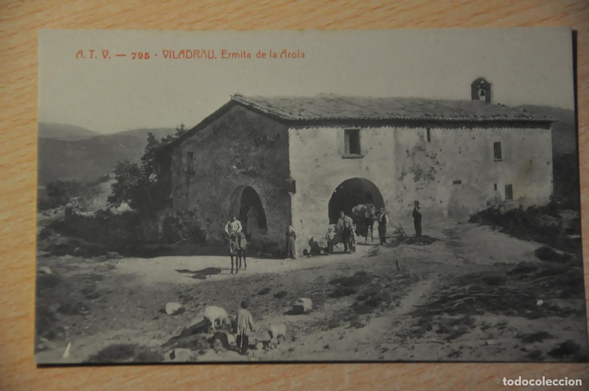 Postales: postal viladrau, ermita de la arola atv 795