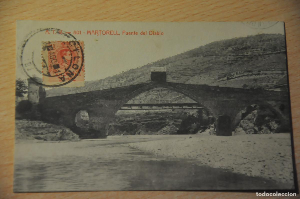 Postales: postal martorell, puente del diablo atv 801