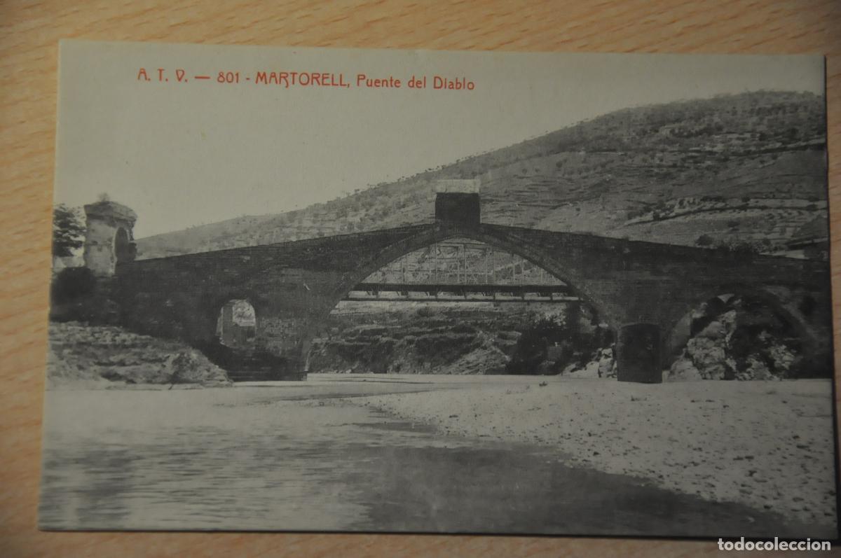 Postales: postal martorell, puente del diablo atv 801
