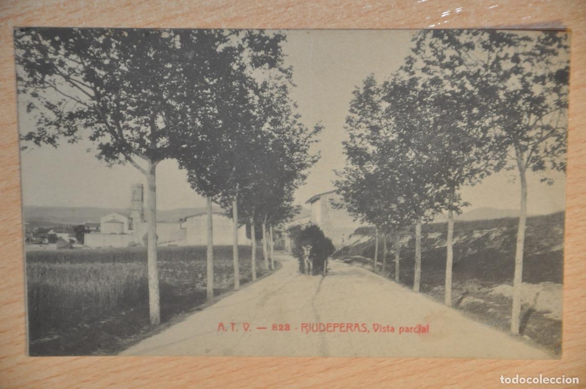 Postales: postal riudeperas, vista parcial atv 823