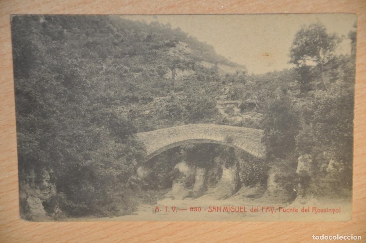 Postales: postal san miguel del fay, puente del rossinyol atv 830