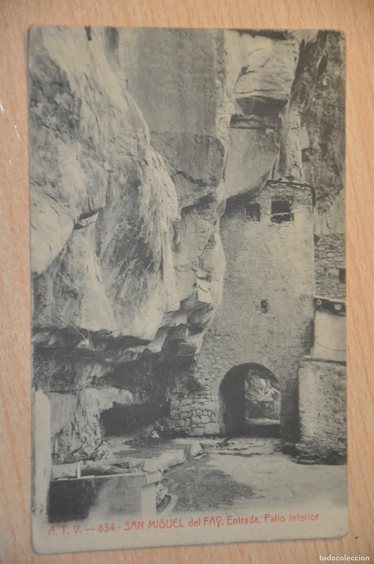 Postales: postal san miguel del fay, entrada patio interior atv 834