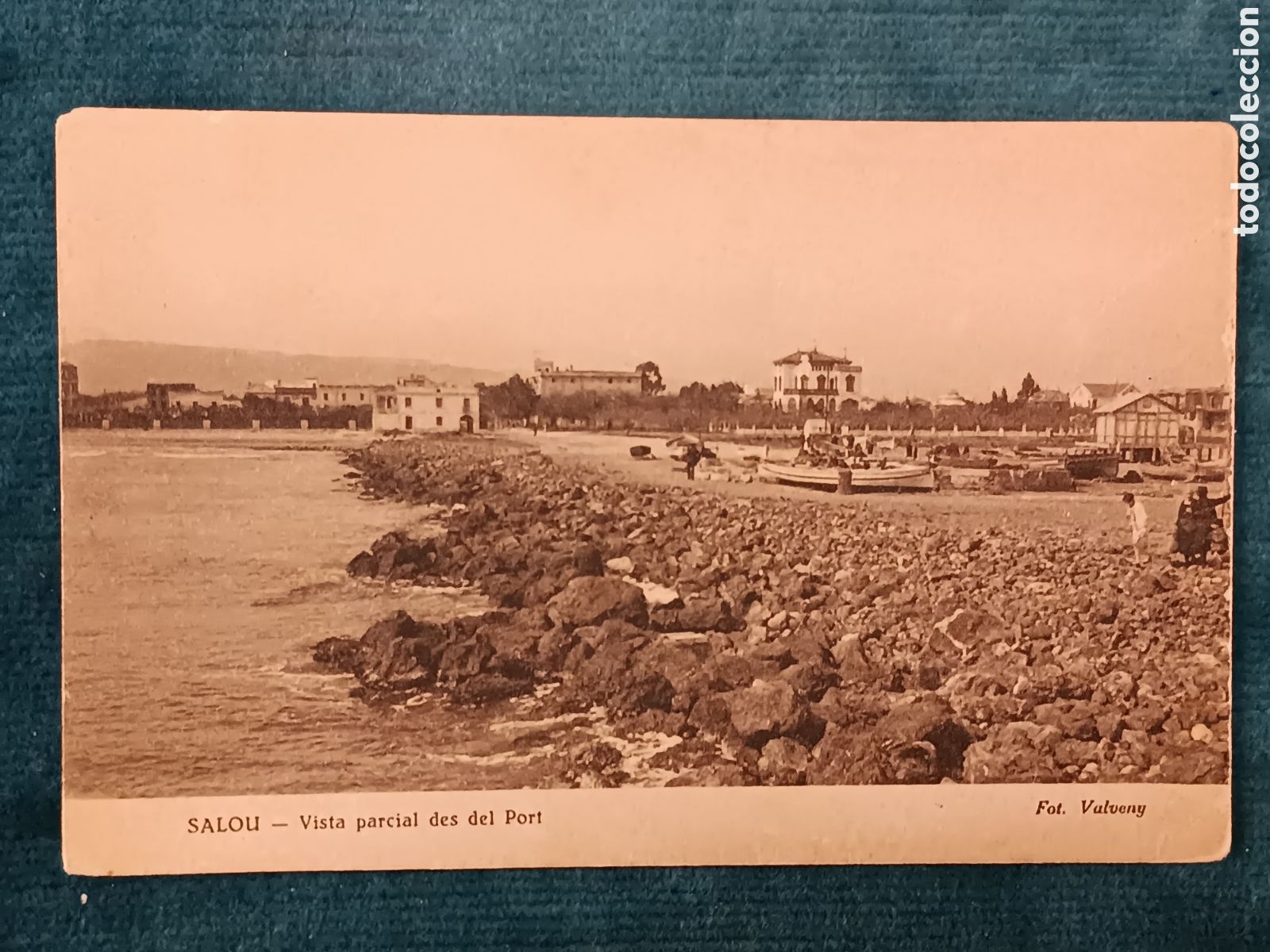Postales: SALOU. Vista parcial des del Port