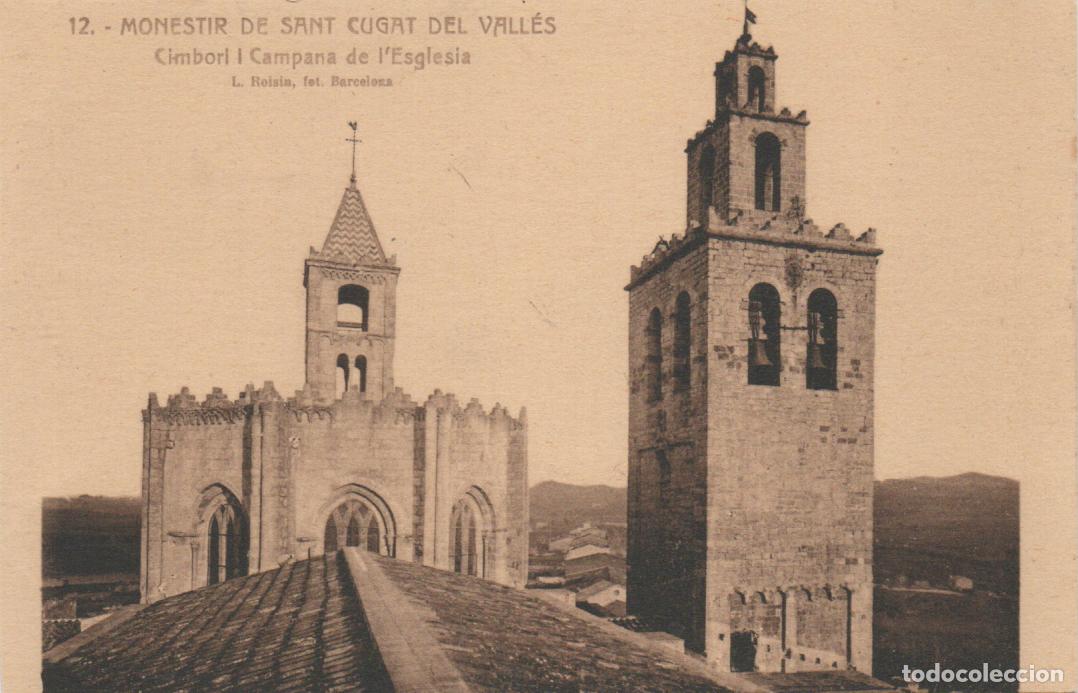 Postales: SANT CUGAT DEL VALLES, MONASTERIO, NO INDICA EL EDITOR