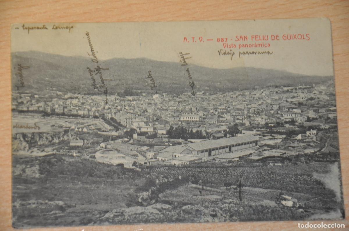 Postales: postal san feliu de guixols, vista panoramica atv 837