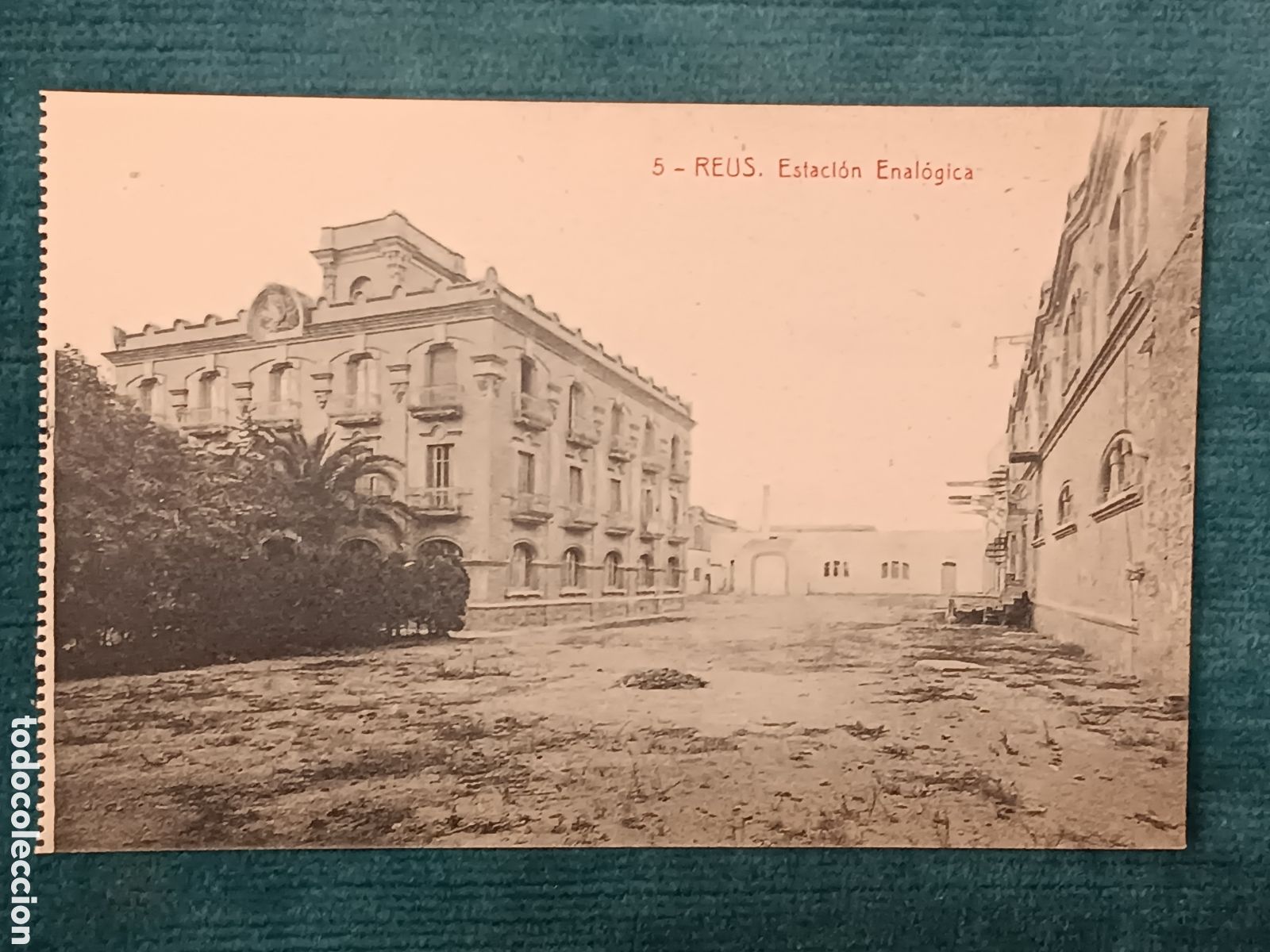 Postales: 5 REUS. Estaci&oacute;n En&aacute;logica
