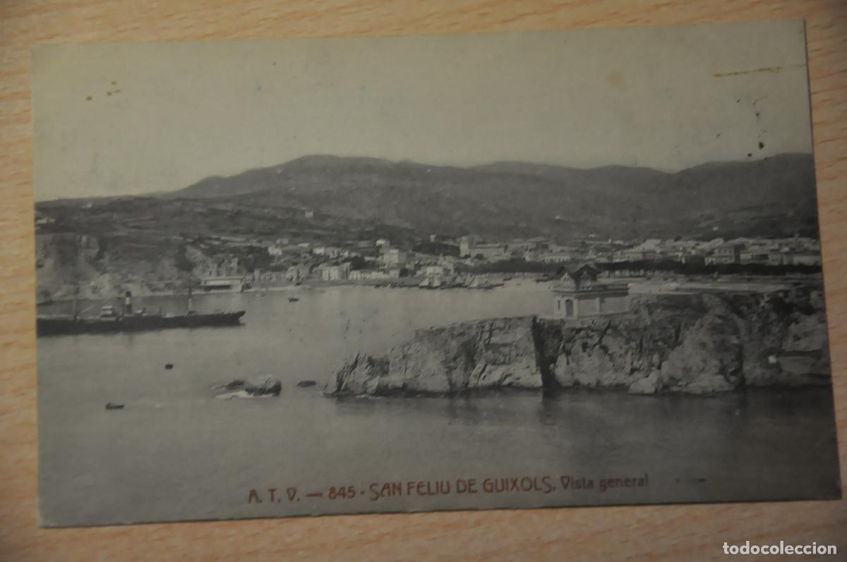 Postales: postal san feliu de guixols, vista general atv 845