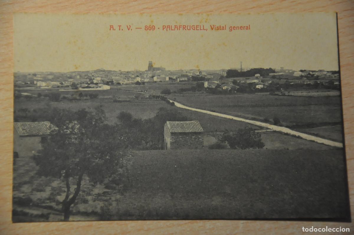 Postales: postal palafrugell, vista general atv 869