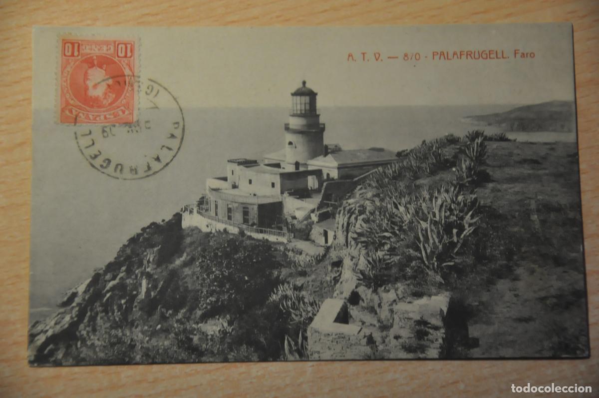 Postales: postal palafrugell, faro atv 870