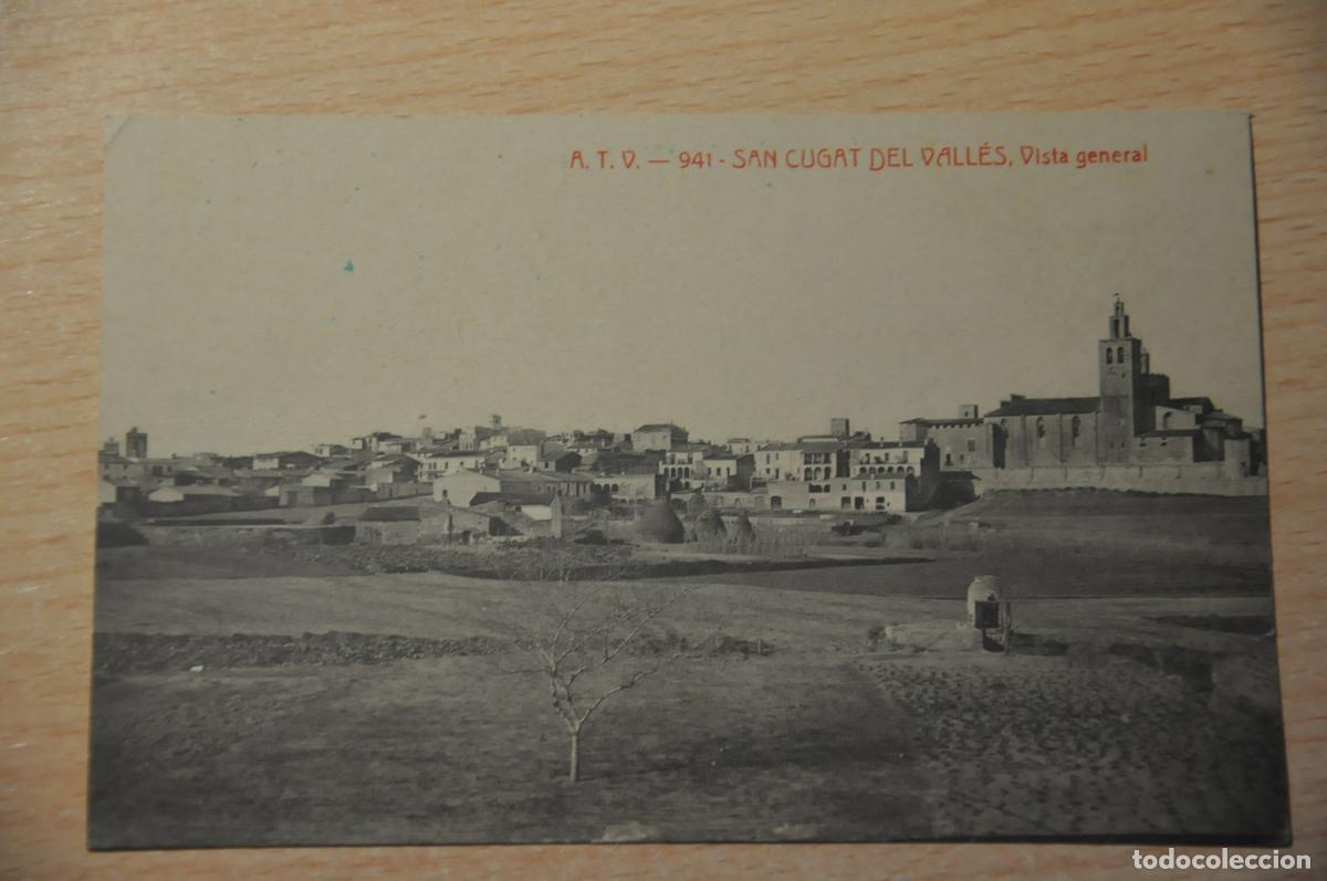 Postales: postal san cugat del valles, vista general atv 941
