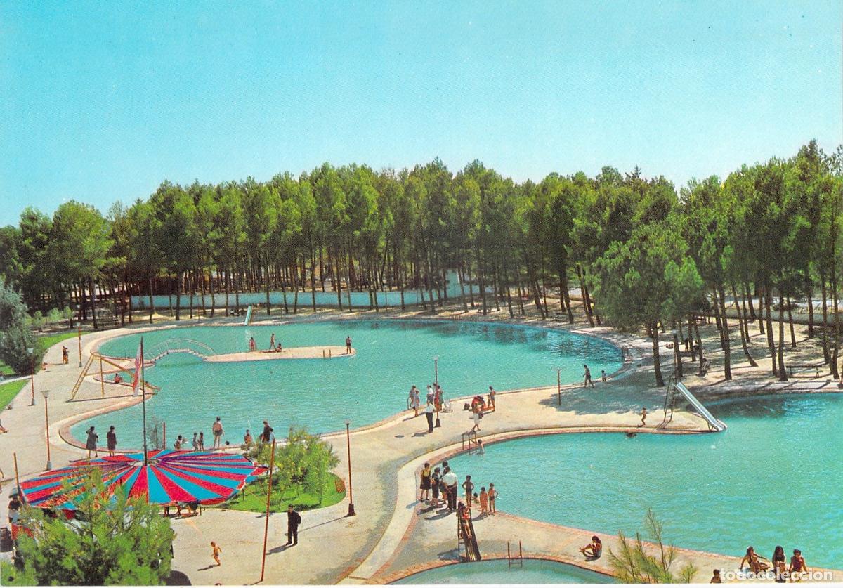 Postales: Postal de las Piscinas Municipales de L&eacute;rida