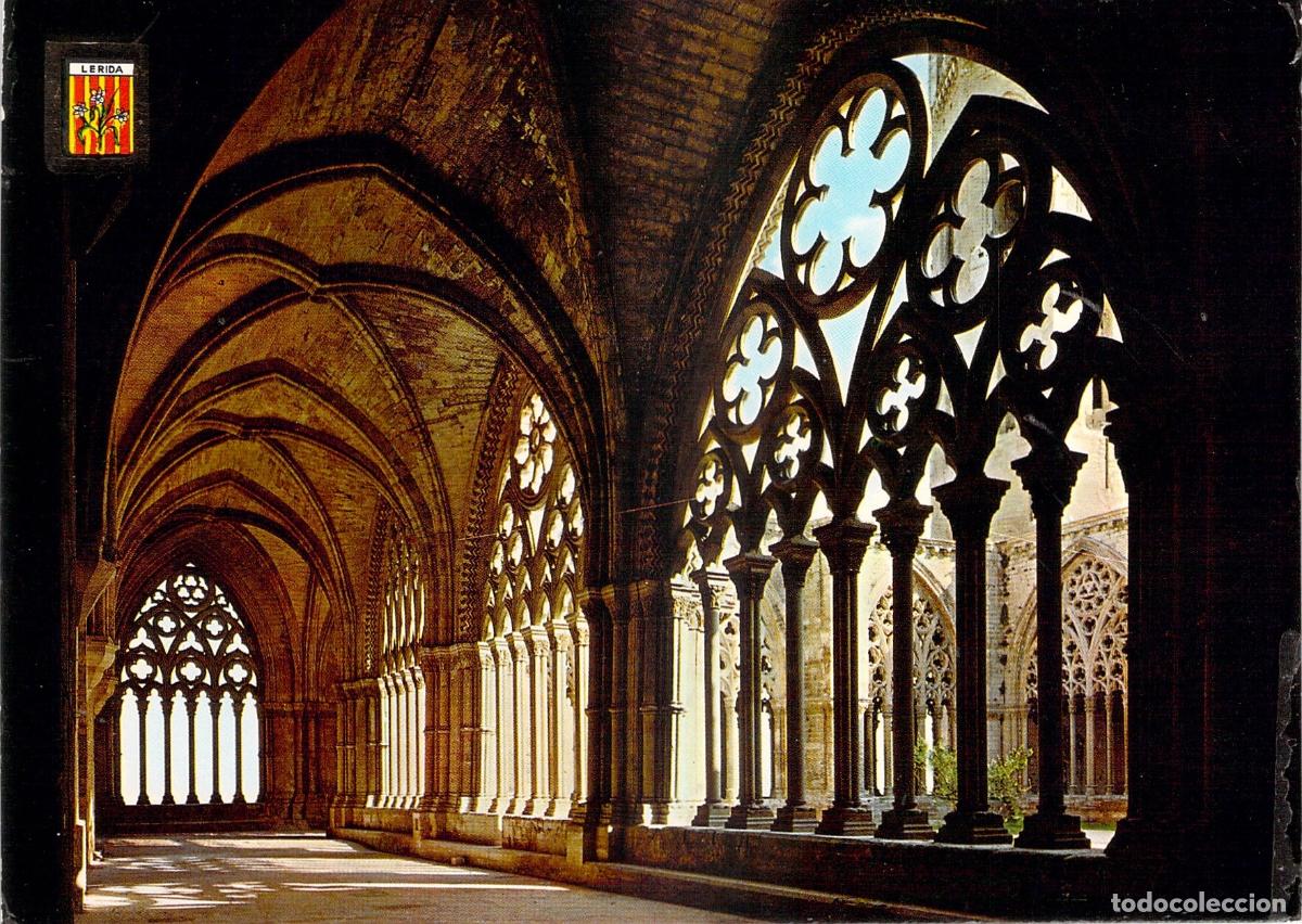 Postales: Postal Claustro de la Seo Antigua de Lleida