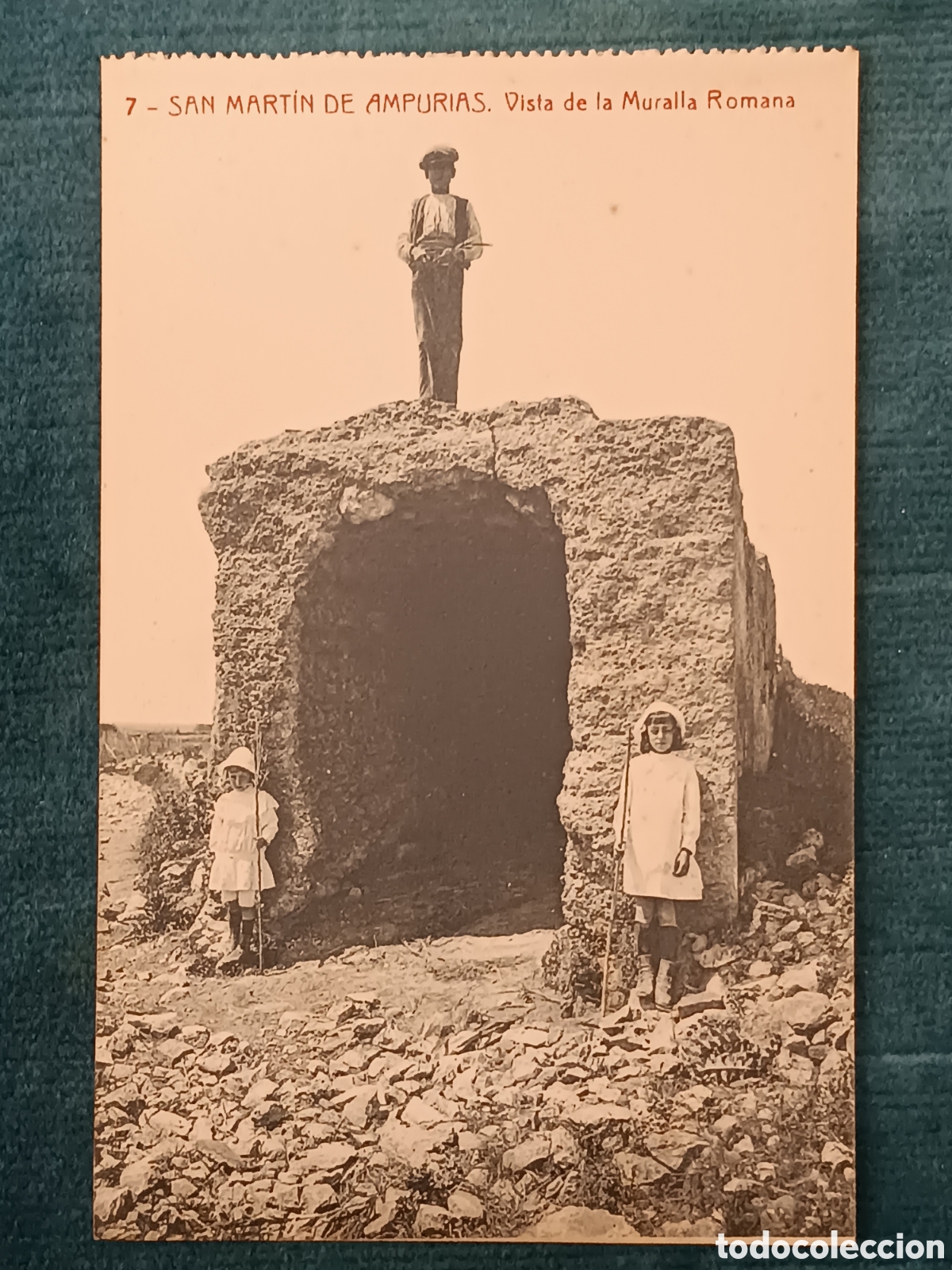 Postales: 7 SAN MART&Iacute;N DE AMPURIAS. (Sant Mart&iacute; d'Emp&uacute;ries)