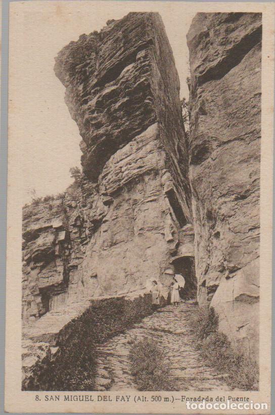 Postales: SAN MIGUEL DE FAY, FORADADA PUENTE, EDITOR ROISIN N&ordm; 8