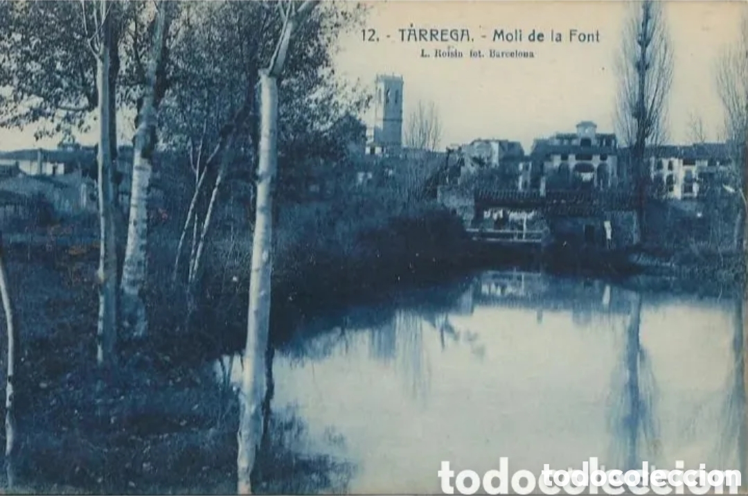 Postales: T&Aacute;RREGA (L&Eacute;RIDA) - MOLI DE LA FONT - EDICI&Oacute;N LIBRER&Iacute;A G&Uuml;ELL - L. ROSIN FOT. BARCELONA