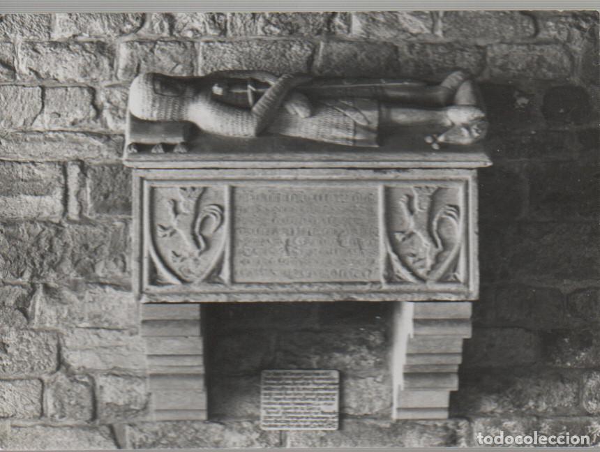 Postales: SANTA MARIA DEL ESTANY, SARCOFAGO DEL CONDE DE PAGUERA, RENOM FOTOFRAFO