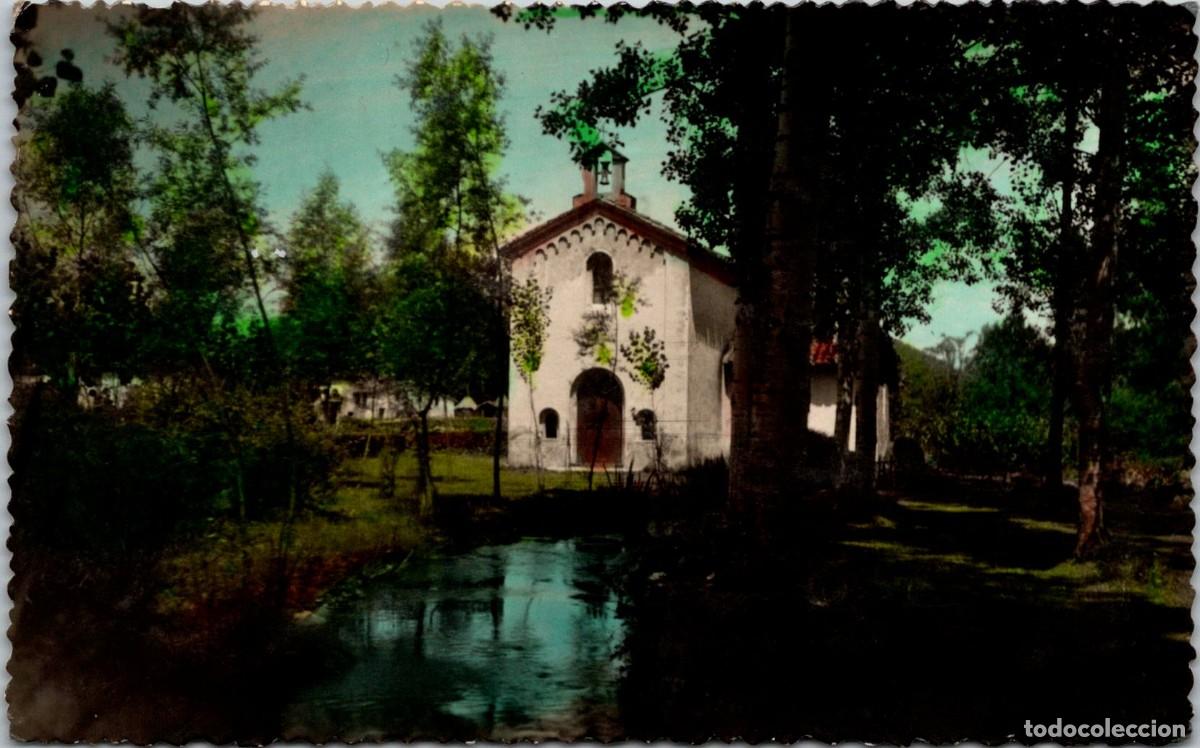 Postales: Olot -Capilla de La Salud en los parajes de la Fuente Moixina-n&ordm; 71 - Sin datos-Coloreada - 139x86mm