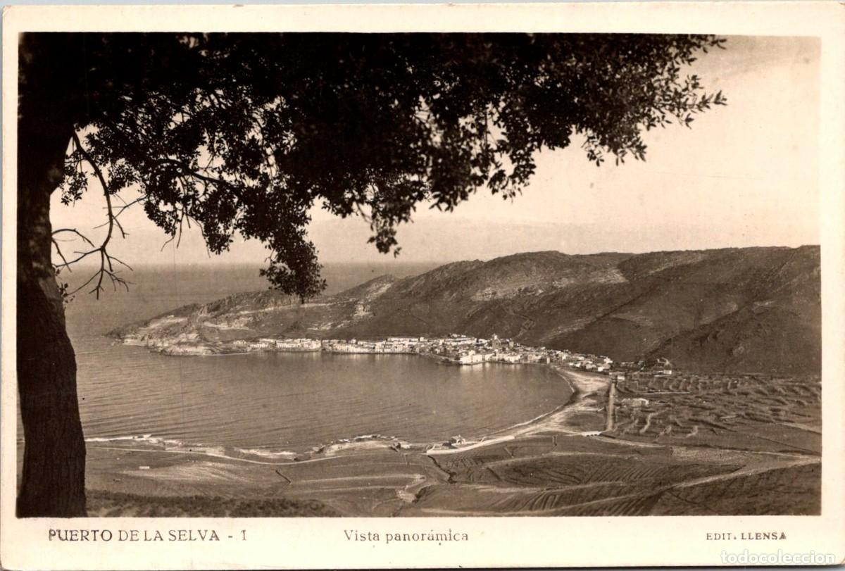 Postales: Puerto de la Selva - Vista panor&aacute;mica - Llensa 1 - 138x92mm