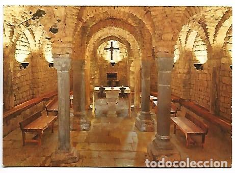 Postales: CRIPTA DE SANT ESTEVE.- OLIUS / LLEIDA - Foto 1