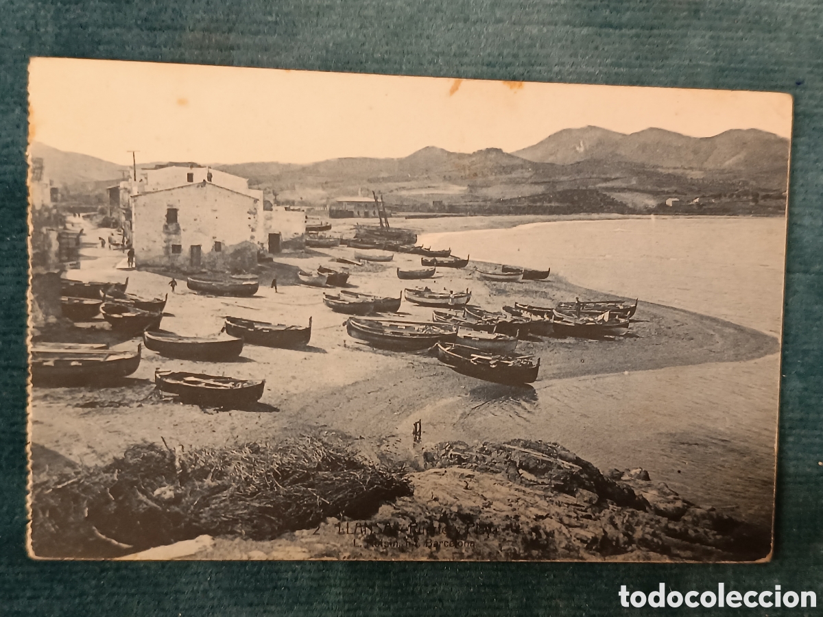 Postales: 2 Llans&aacute; (Llan&ccedil;&agrave;). PUERTO. Embarcadero