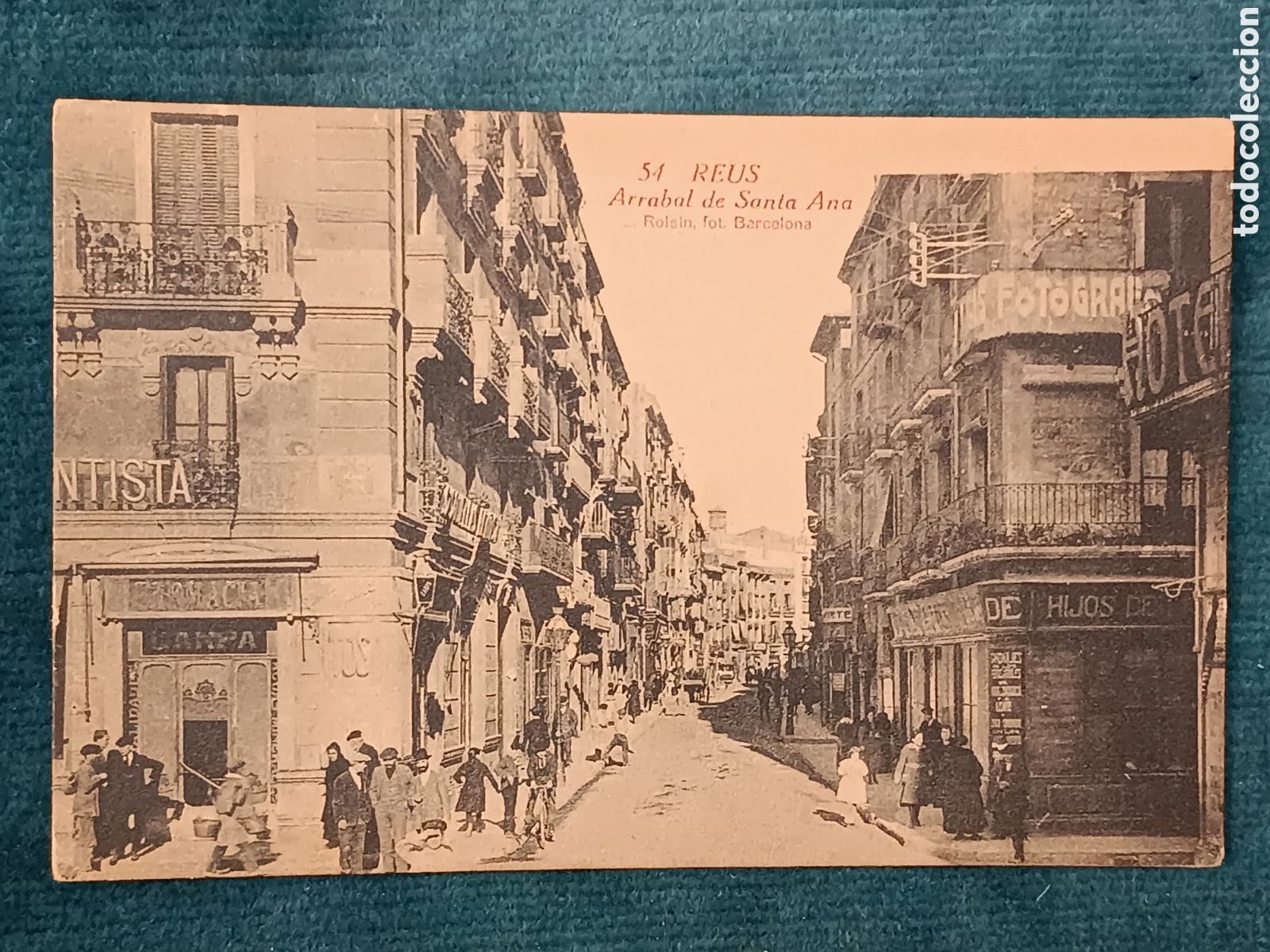 Postales: 54 REUS. Arrabal de Santa Ana