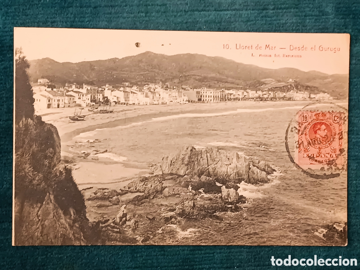 Postales: 10 Lloret de Mar. Desde el Gurugu
