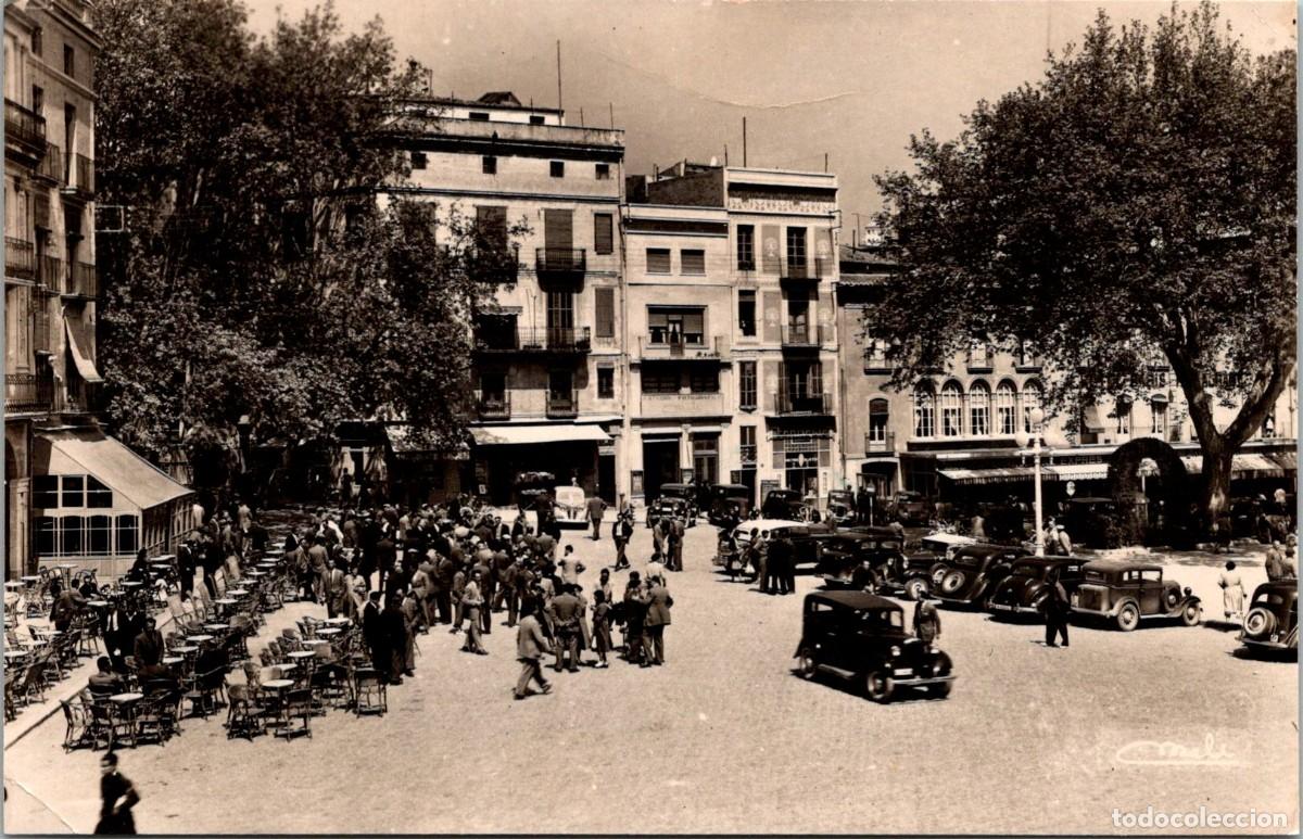 Postales: Figueras - Parte alta de la Rambla - Meli 52 - 137x88mm